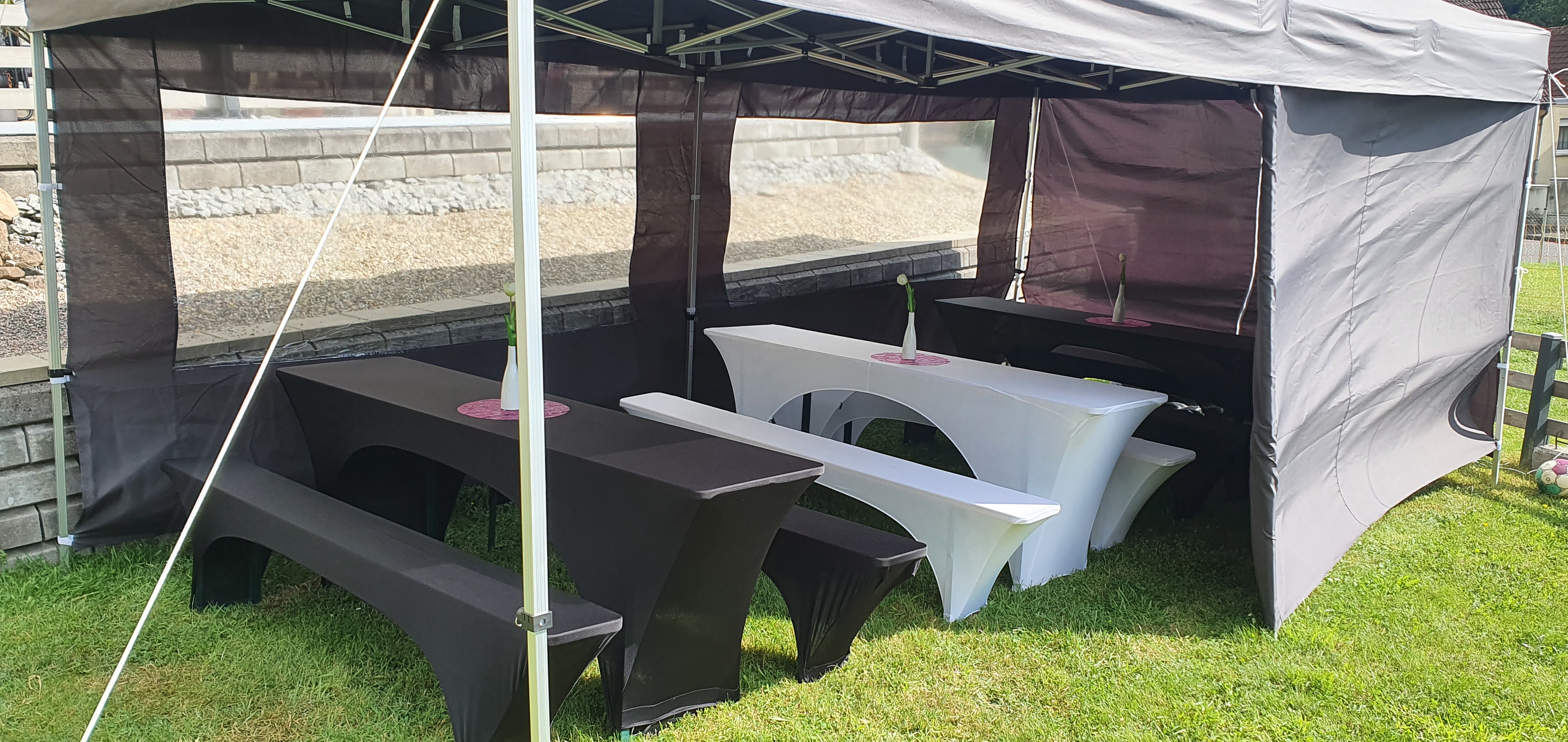 Partyzelt 3 X 6 mtr -2
